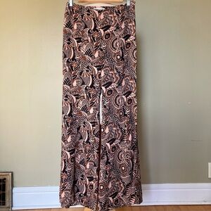 ANTHROPOLOGIE Drapey Flare Leg Pants NWOT